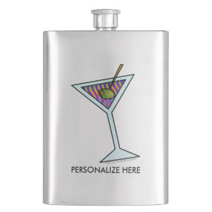 COCKTAILFLASKEN - MARTINI DESIGN FLACHMANN