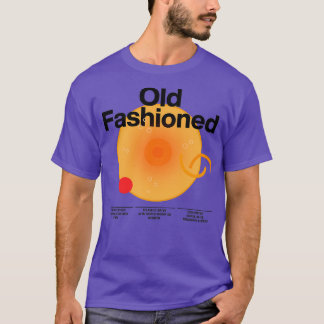 Cocktailmixologie für Bar quotAlte Mode T-Shirt