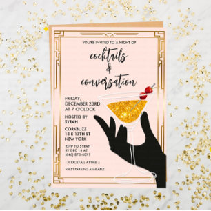Cocktailparty-Einladung Einladung
