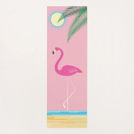 Cocktails am Strand mit Flamingo Yoga Mat Yogamatte