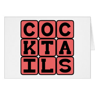Cocktails, Boissons Alcooliques