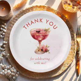 Cocktails Brunch & Brautparty Pappteller