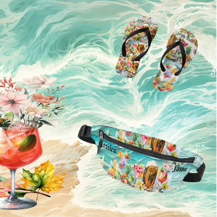 Cocktails de plage Fruits Tropicaux Enterrement de