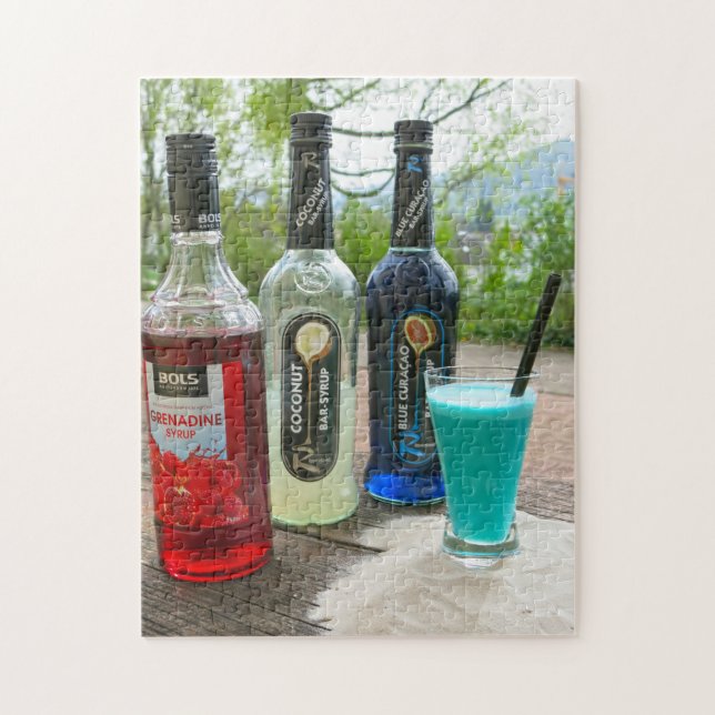 Cocktails der Grenadinen. (Vertikal)