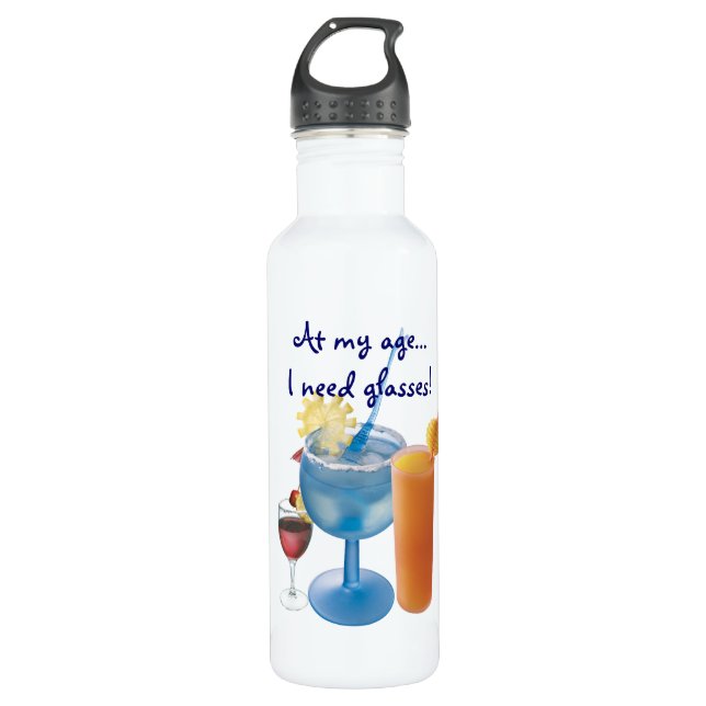 Cocktails Edelstahlflasche (Vorderseite)