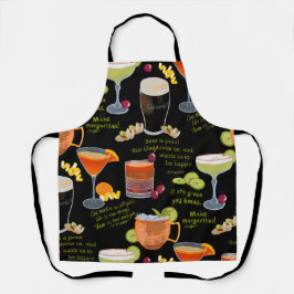 Cocktails et tablier de contemplation