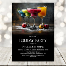 Cocktails Feiertagsparty