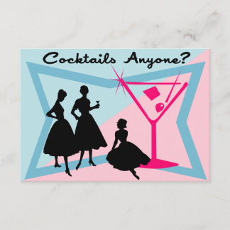 Cocktails gefällig? Antwortkarte RSVP Karte