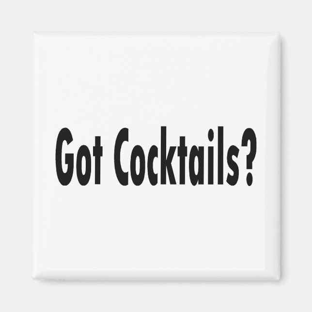 Cocktails got? magnet (Vorne)