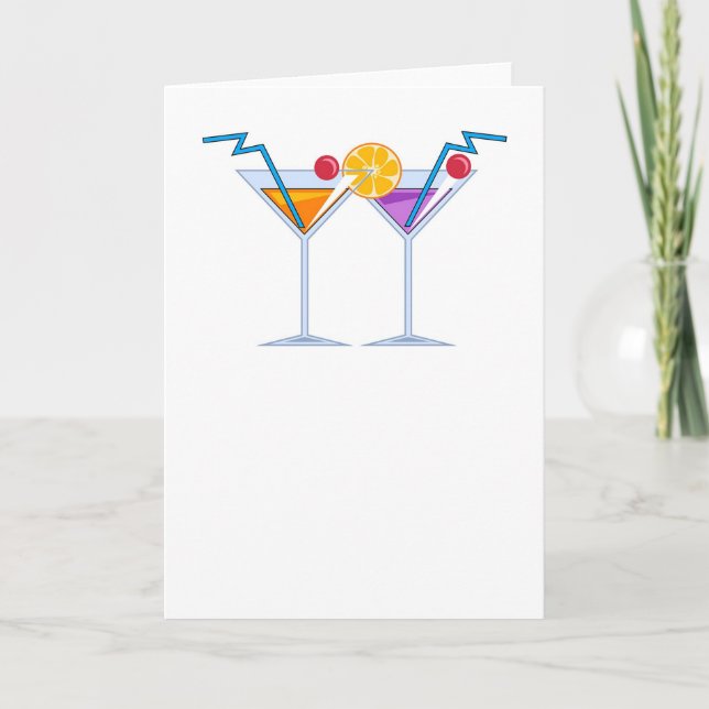 Cocktails Karte (Vorderseite)