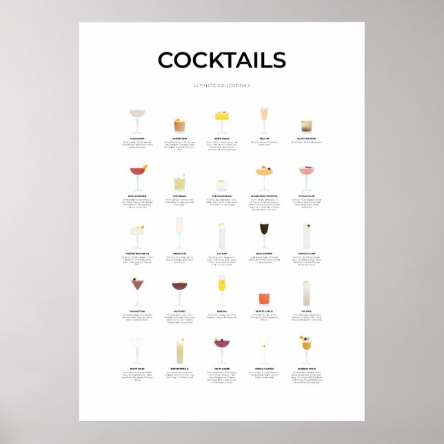 Cocktails - Kollektion II Poster (Vorne)