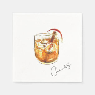 Cocktails-Papier-Serviette Serviette
