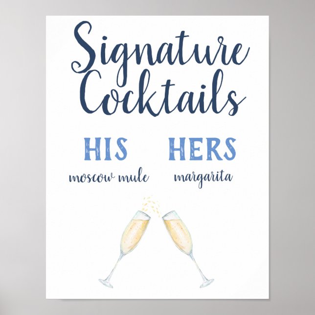 Cocktails Poster (Vorne)