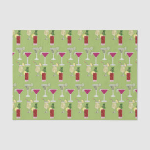 Cocktails  seidenpapier