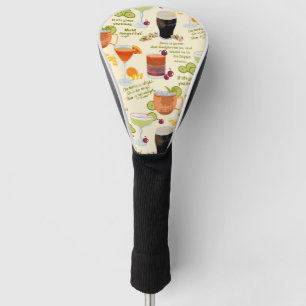 Cocktails und Gespräche Golf Headcover