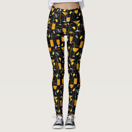 Cocktails und Getränke aus dem Barkeeper Leggings