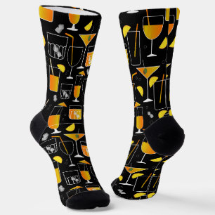 Cocktails und Getränke aus dem Barkeeper Socken