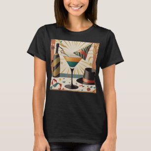 Cocktailstunde aus dem Mittelalter - Silvester T-Shirt