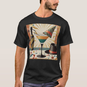 Cocktailstunde aus dem Mittelalter - Silvester T-Shirt