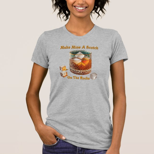 Cocktailstunde machen mich zu einem Schotten auf d T-Shirt (Vorderseite)
