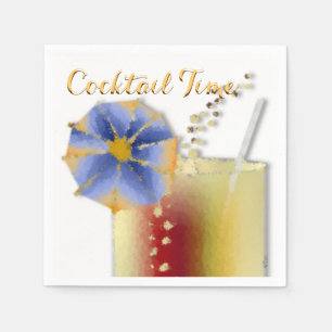 Cocktailzeit Serviette