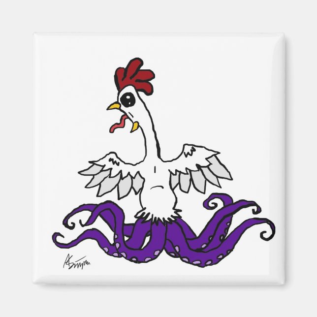 Cocktopus Magnet (Vorne)