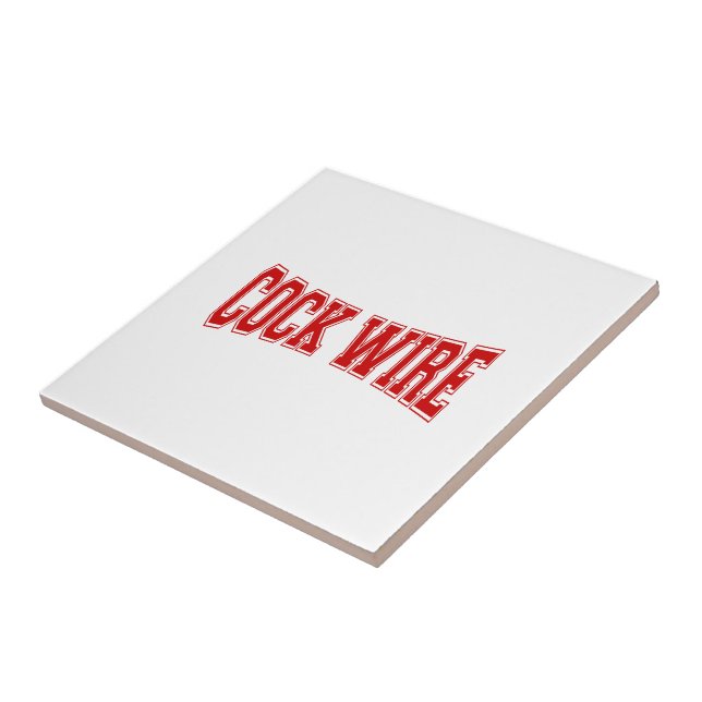 COCKWIRE FLIESE (Seite)