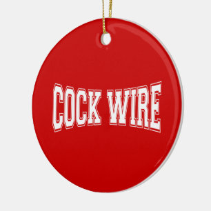 COCKWIRE KERAMIKORNAMENT