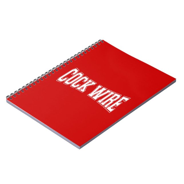 COCKWIRE NOTIZBLOCK (Linke Seite)