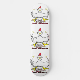 Cocky Contractor Skateboard