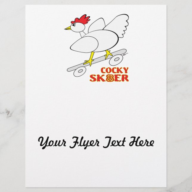 Cocky Skater Flyer (Vorne)