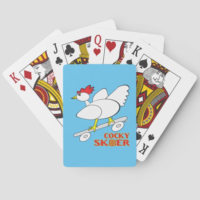 Cocky Skater Spielkarten (Rückseite)