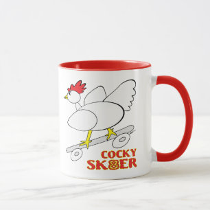 Cocky Skater Tasse