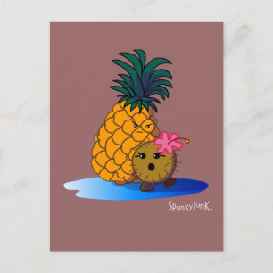 Coco & Badapple Postkarte