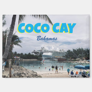 Coco Cay Bahamas Kreuzfahrtschiff Reise Magnet