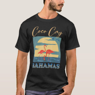 Coco Cay Bahamas Sunset Flaming Mexico Vacation T-Shirt