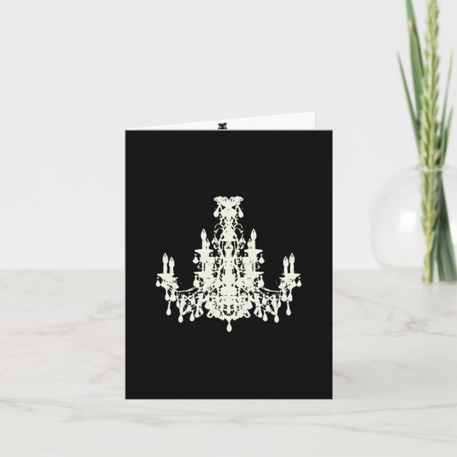 Coco Chandelier ~ Cartes / Invitations (Devant)
