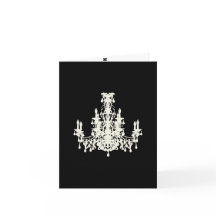 Coco Chandelier ~ Karte / Einladungen