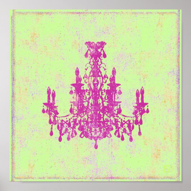 Coco Chandelier ~ Print / Poster (Vorne)