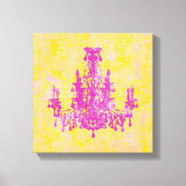 Coco Chandelier ~ Wrapped Canvas .75" Dick Leinwanddruck