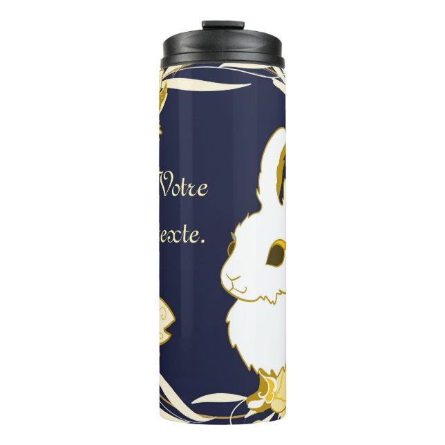 Coco das Kaninchen Thermosbecher (Vorderseite)