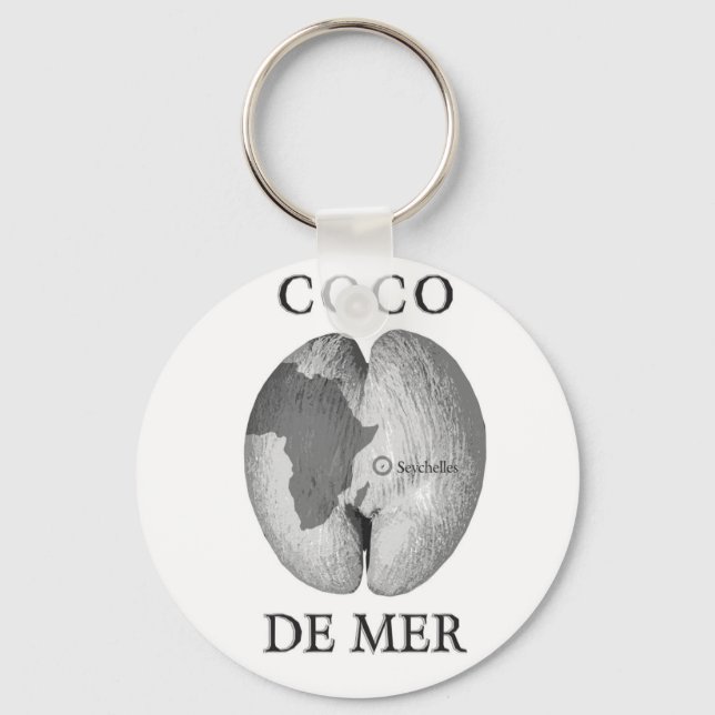 Coco De Mer Schlüsselanhänger (Vorderseite)