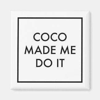 Coco hat mich dazu gebracht magnet