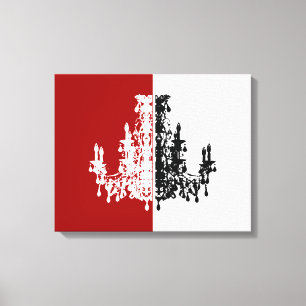 Coco Kronleuchter ~ Wrapped Canvas .75" Dick Leinwanddruck
