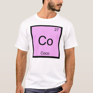 Coco Name Chemie Element Periodensystem T-Shirt