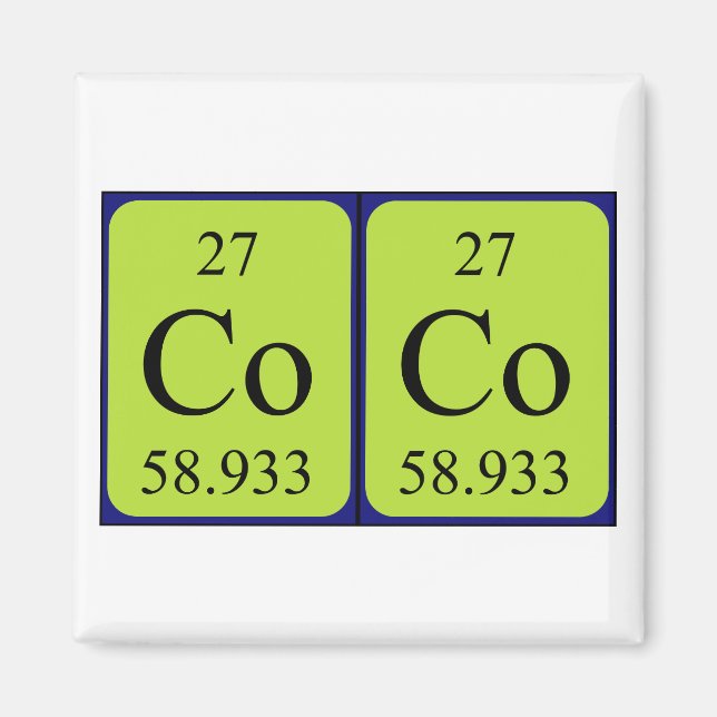 Coco-Periodenmagnet Magnet (Vorne)