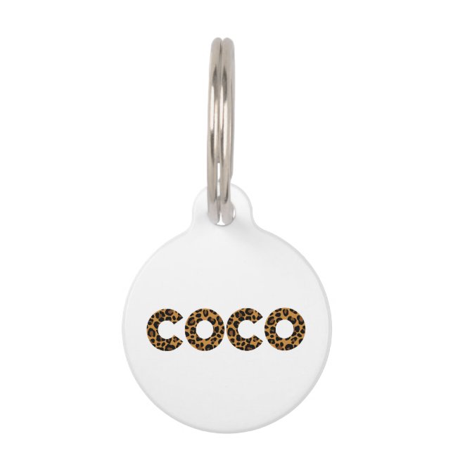 Coco Pet ID Tag Haustiermarke (Vorderseite)