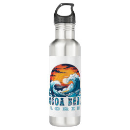 Cocoa Beach Florida Edelstahlflasche