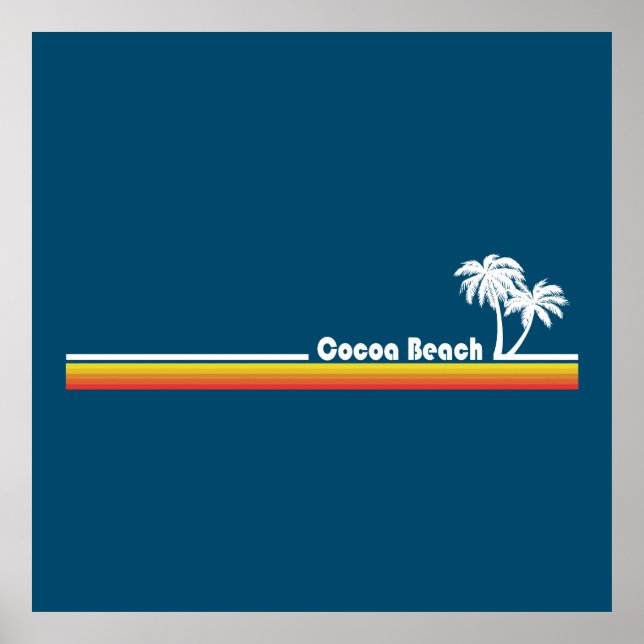 Cocoa Beach Florida Poster (Vorne)