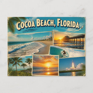 Cocoa Beach, Florida Postkarte